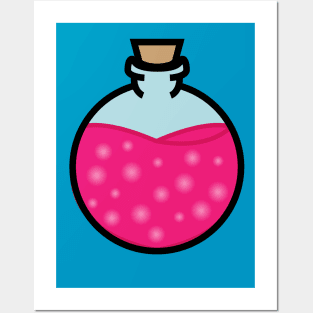 DIY Pink Potions/Poisons for Tabletop Board Games Posters and Art